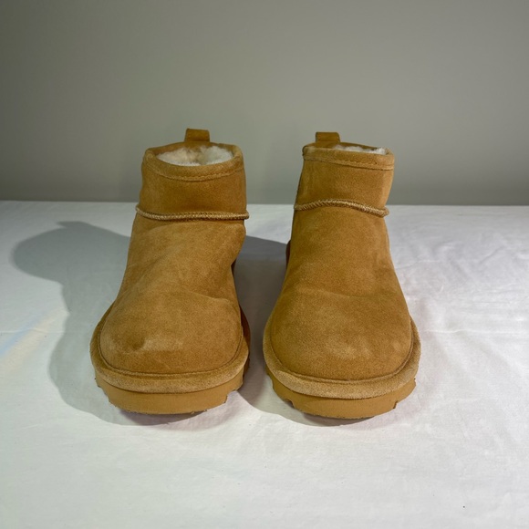 Bear Paw sheepskin Suede Ankle Boots - Picture 5 of 11